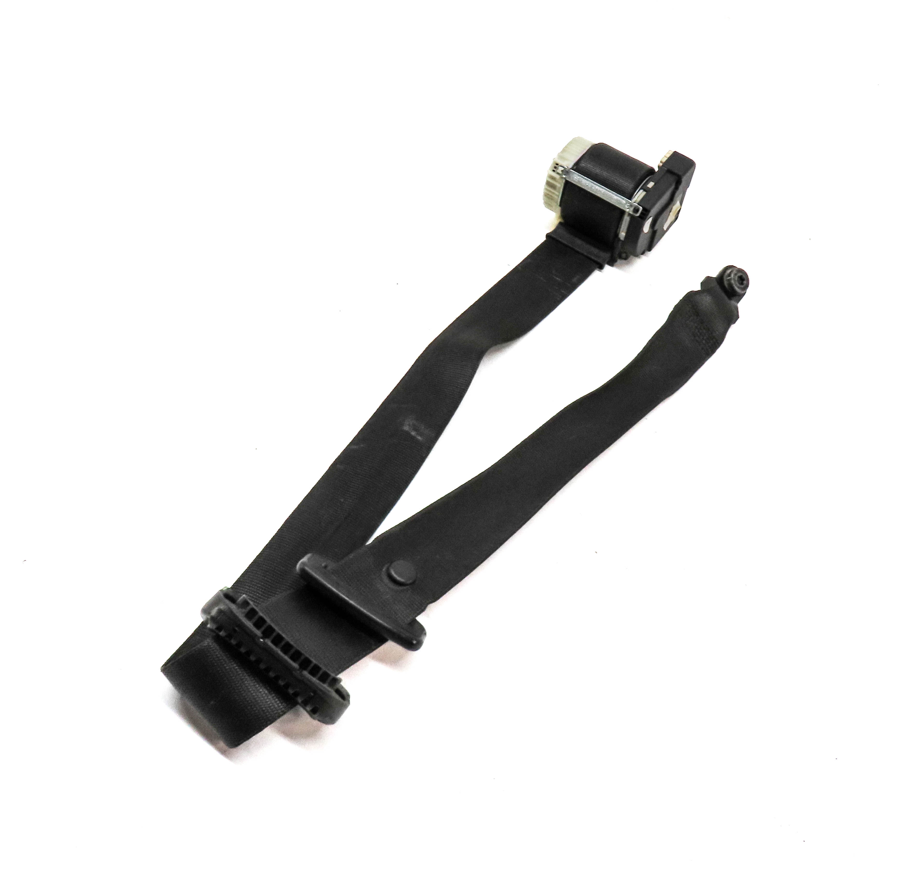 2010-2012 RANGE ROVER (L322) FRONT LEFT DRIVER SEATBELT RETRACTOR (Black) — exact item pictured